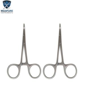 คีมหนีบหลอดเลือดแบบตรง สแตนเลสสตีล สำหรับห้ามเลือด ใช้ซ้ำได้ ฆ่าเชื้อได้ ปรับขนาดได้ อุปกรณ์ผ่าตัด - Product Image 5