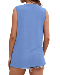 Nueva Camiseta sin Mangas Moderna para Mujer, Servicio OEM, Ropa Deportiva Transpirable para Gimnasio, Ropa Deportiva de Resistencia, Camiseta sin Mangas para Uso Diario - Product Image 5