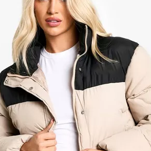 Nouvelle conception, couleurs personnalisées, OEM, veste d'hiver matelassée à capuche réglable, imperméable, imprimée, pour femmes, avec logo personnalisé - Product Image 6