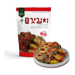 [Palgong Kimchi] Palgongsan Gat Kimchi, kimchi coréen fermenté épicé à base de feuilles de moutarde, recette traditionnelle de style villageois - Product Image 1