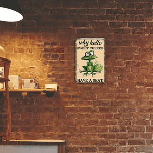 CIFbuy Targa in Alluminio Vintage Rustica 8x12 Pollici (20.3x30.5cm) Decorazione per la Casa con TikTok per Servizio Ritiro Temu - Product Image 2