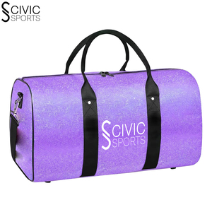 Bolsa de deporte personalizada con impresión personalizada de lona Weekender Deportes Bolso de viaje Lujo Casual Cierre de cremallera - Product Image 5