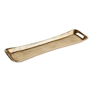 Plateau à chocolat artisanal en aluminium, plateaux décoratifs pour le Ramadan, grand plat, noix, chocolat, dattes, plateau antique doré, décoration de l'Aïd - Product Image 1