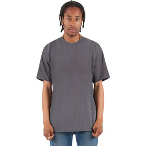 Camiseta de algodón grueso de alta densidad de 7.5 oz para hombre, cuello redondo, estampada en serigrafía, corte holgado, venta al por mayor, personalizable - Product Image 1