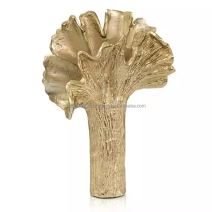 Azora industries Vase en fonte d'aluminium décoratif pour la maison et pot de fleurs de style moderne à prix raisonnable - Product Image 4