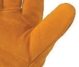 High Heat Resistance Anti-Cut Breathable Fleece-Lined Cowhide Leather Welder <b>Gloves</b> with Molten Metal Splash Protection <b>Type</b> a - Product Image 2