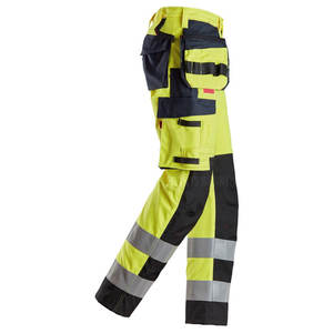 Pantalon de travail de sécurité industrielle, tissu en coton durable, design multi-poches pour usage en construction - Product Image 4