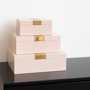 Élégante boîte à bijoux en laque, haute qualité, artisanale, boîte à bijoux en laque orientale du Vietnam - Product Image 2