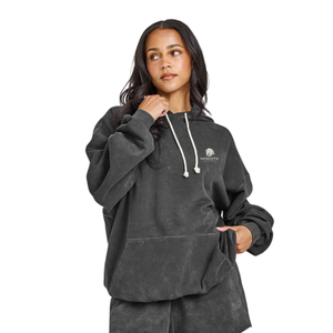 Sweat-shirt à capuche zippé oversize pour femme, manches longues, avec poches avant, tissu doux, idéal pour le fitness et les loisirs - Product Image 2