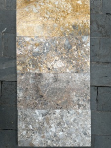Meilleur choix de pierre de breccia jaune naturelle, finition polie |   Carreaux de marbre jaunes pour revêtements de sol et de murs - Product Image 2