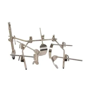 Ensemble d'opérateurs chirurgicaux Bookwalter pour retraction abdominale, système de retraction manuel auto-serrant en acier inoxydable, haute qualité CE - Product Image 3