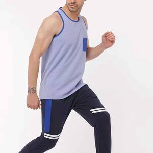 Débardeurs d'été respirants en Spandex/Coton pour hommes, séchage rapide, pour le fitness, la gym, décontractés, ajustés, sans manches - Product Image 5