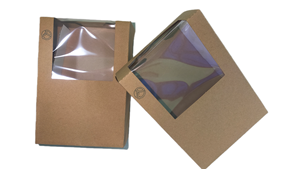 Caja Rígida de Papel Kraft con Laminación Mate Impresa Personalizada para Alimentos, Panadería, Galletas, Sándwiches, Comida para Llevar, Embalaje de Regalos - Product Image 4