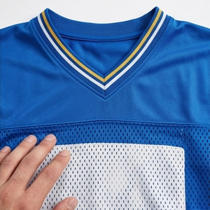 100% Polyester respirant imprimé par transfert thermique de haute qualité à prix abordable, unisexe, football américain, service OEM, vente en gros - Product Image 5