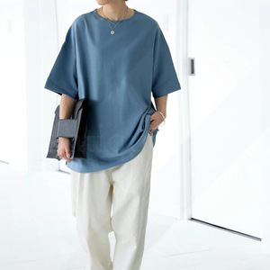 Crop top marron pour femme, manches courtes, col rond, coupe ajustée, tricoté en coton et élasthanne, décontracté, printemps-été, couleur unie - Product Image 6