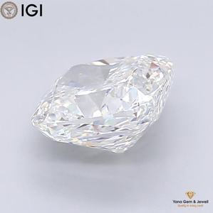 Listo para Configuración Personalizada, Certificado IGI, Color E, Claridad VVS1, Forma de Cojín, Diamante Cultivado en Laboratorio CVD, 2.50 Quilates - Product Image 3