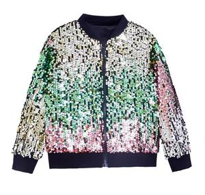 Men's Varsity <b>Jacket</b> Casual Solid <b>Sparkly</b> Quick Dry 300g Zipper Closure Polyester Cotton Blend Spring Wear - Product Image 5