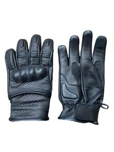 Guantes de Motocicleta de Cuero para Invierno, Diseño Más Reciente, Pantalla Táctil, Impermeables, Ligeros, con Hebilla Elástica, para Exteriores - Product Image 1