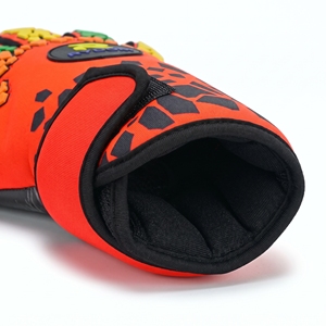 Gants de gardien de but d'entraînement professionnel Gant en cuir Geo Line avec latex pour une performance optimale lors des matches de coaching de football - Product Image 3