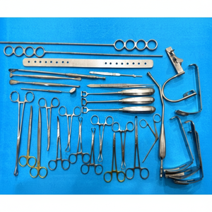 Juego de Instrumentos Quirúrgicos de Alta Calidad para Amigdalectomía y Adenoidectomía, 30 Piezas, en Caja, Acero Inoxidable Alemán, Manual, de Dentavex - Product Image 1