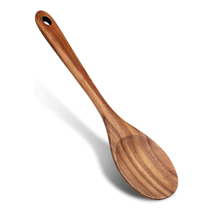 Juego de Utensilios de Cocina de Madera de Acacia Ecológica Premium, Cucharas Resistentes al Calor y Sin Astillas, Venta al por Mayor de Fábrica en Vietnam - Product Image 1