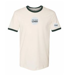 Ringer Short Sleeve <b>Wholesale</b> Price Tri-blend Tee Shirt - Product Image 1