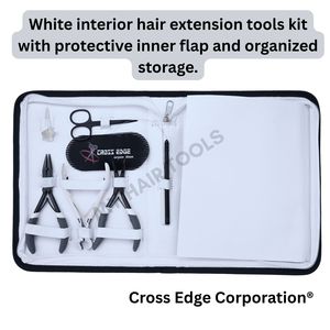 Multi Function Hair Extension Tools Kit with Micro Bead Pliers <b>Tape</b> In Applicator Plier Keratin Bond Cutter Hair Pulling Hook - Product Image 5