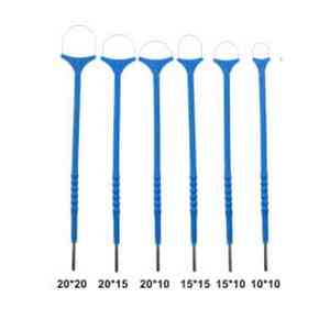 Électrodes en boucle manuelle en acier isolé, instruments chirurgicaux, électrodes en boucle standard LLETZ/LEEP - Product Image 6