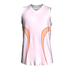 Camiseta de Baloncesto Sublimada Personalizada, Cuello en V, Sin Mangas, Absorbe la Humedad, Uniforme de Equipo Unisex para Adultos, Bloques de Color, Poliéster - Product Image 1