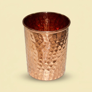 Gobelet en cuivre martelé, verre en cuivre pur pour l'eau potable, récipient ayurvédique pour la santé, vaisselle en métal écologique, tasse à vendre - Product Image 4