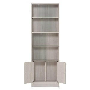 ตู้หนังสือไม้โมเดิร์น 5 ชั้น ชั้นวางหนังสือเมลามีน ตู้เก็บของสำหรับห้องนั่งเล่น ห้องนอน โฮมออฟฟิศ - Product Image 5