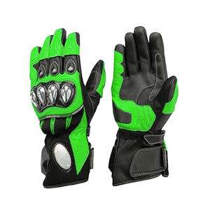 Meilleurs gants de course en cuir de vachette imperméables et coupe-vent à doigts complets, compatibles écran tactile, respirants, personnalisables été/hiver - Product Image 4