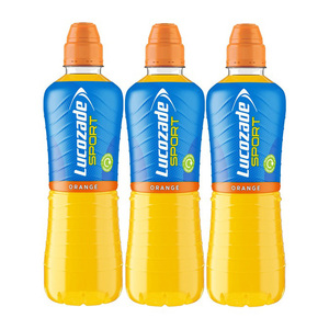 Bebida Energética Lucozade Original, Naranja, Apple Blast, Wild Cherry / Lucozade Naranja del Reino Unido en venta - Product Image 6