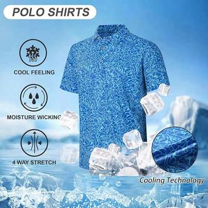 Camisetas Polo Personalizadas con Logotipo, Sublimación de Alto Rendimiento, Deportivas, Suaves, Transpirables, de Secado Rápido, Camisetas de Golf para Hombre - Product Image 5