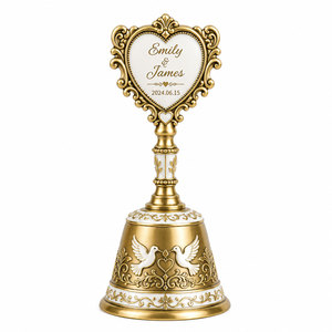Campana de Mano Personalizada al por Mayor para Ceremonias Religiosas - Campana de Llamada para Iglesia o Templo con Logotipo Grabado, Recuerdo para Eventos Culturales - Product Image 5