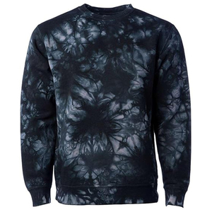 Sweat-shirt tie-dye personnalisé de haute qualité pour hommes, nouveau style, couleur unie, col rond, impression, vente en gros, service ODM/OEM - Product Image 1