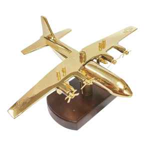 Miniature d'avion en laiton pur, 5,5 pouces - Objets de décoration et articles cadeaux pour la maison - Nouvelle arrivée - Product Image 6