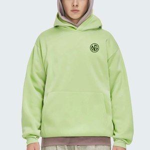 Sweat-shirts à capuche basiques pour hommes en coton 100% surdimensionnés pour l'hiver, design personnalisé, légers, respirants, de haute qualité - Product Image 1