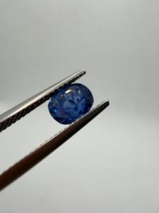 Zafiro Azul Real Natural, Corte Ovalado, 1.68CT, 7x5.5x4.5mm, Suelto, de Ceilán, Sri Lanka, para Joyería, Zehra Gems, Color Play AA - Product Image 3