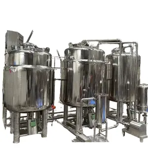 Réservoir de fabrication de sirop Navire de mélange en acier inoxydable de qualité alimentaire avec vapeur ou chauffage électrique - Product Image 2