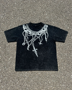 Camiseta Negra de Corte Regular para Hombre, 100% Algodón, Diseño Liso, Cuello Redondo, Manga Corta, Estilo Urbano, Antiarrugas, Transpirable - Product Image 6