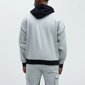 Sudadera con Capucha de Forro Polar Grueso para Hombre, Estilo Urbano, Diseño Exclusivo, 100% Algodón, Ajuste Regular, Ideal para Invierno - Product Image 2