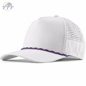 Fabricante Vietnamita de Gorras de Golf Personalizadas al por Mayor, Gorras de Malla Transpirable de 6 Paneles, Logotipo con Parche de Goma, Ajustables, OEM, ODM, de Fábrica - Product Image 2