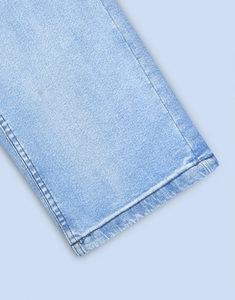 Pantalon en jean pour homme, coupe classique, tissu extensible en coton respirant, durable, décontracté, à porter tous les jours, pantalon de mode pour toutes les saisons - Product Image 3