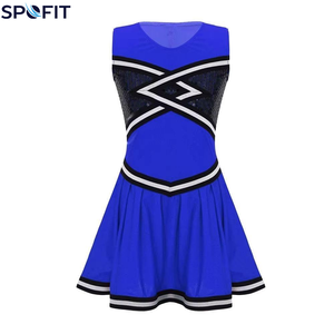 Uniformes de cheerleading les plus vendus, séchage rapide, 100% polyester, impression par sublimation, uniformes de cheerleading personnalisés - Product Image 2