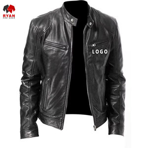 Chaqueta de Cuero con Cierre de Cremallera y Diseño Personalizado Ryan Pro Gear, Tejido Cómodo, Logotipo Personalizado, Corte Regular - Product Image 1