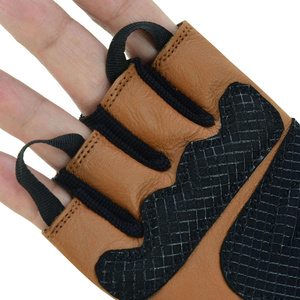 Best Performance Sheep Grain Leather Wheel Chair Gloves Heavy Duty Industrial Safety Full Finger Non-Slip Zipper Outdoor Sports - Product Image 3