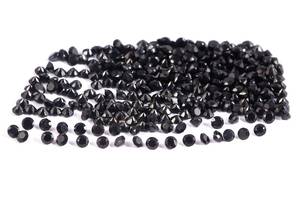 Espinela Negra Redonda de 4mm, Gema Suelta Tallada, Precio de Fábrica, Gema de Alta Calidad para Fabricación de Joyería, Venta al Por Mayor - Product Image 2