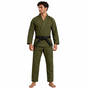 Traje de artes marciales BJJ premium, diseñado con tela duradera, sensación ligera y construcción segura para el rendimiento diario. - Product Image 1