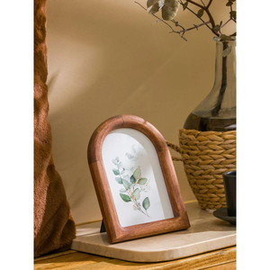 Wholesale Handcrafted Textured Wooden Photo <b>Frame</b> Sunburst Carved Pattern Solid Wood <b>Picture</b> <b>Frame</b> for Home Premium - Product Image 6